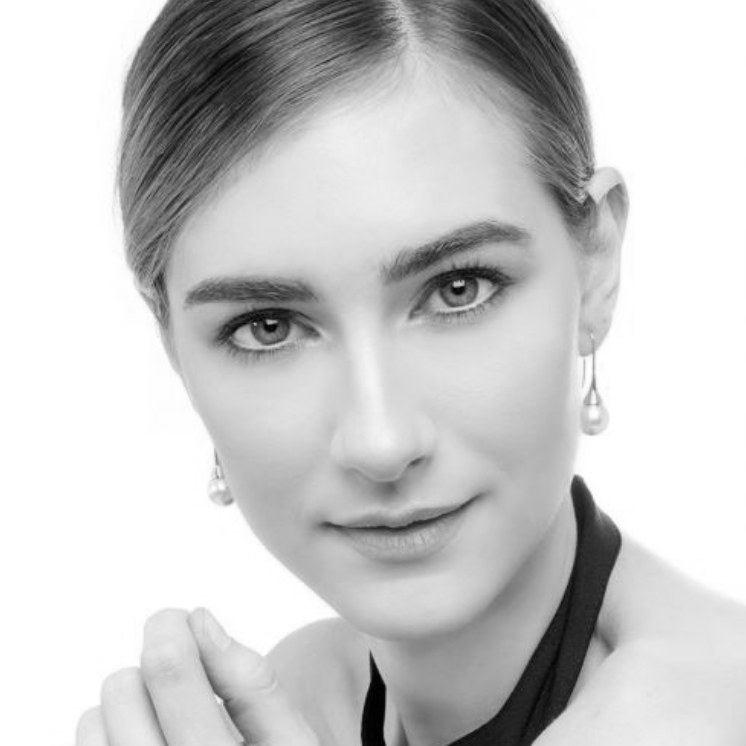 Aretes Perla Gota Plata